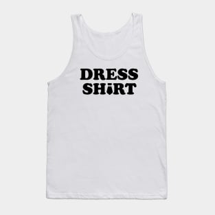 Dress Shirt Black Tank Top